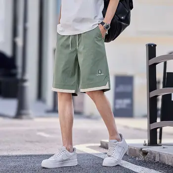 Trendy Men's Cooling Ice Five-Part Shorts Trendy Daily Casual Style Hp0459