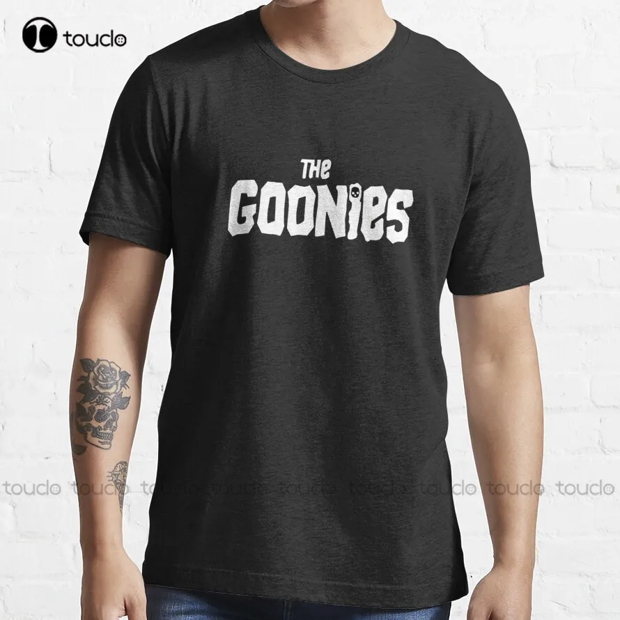 The Goonies Merchandise T-Shirt Mens Athletic Shirts Magliette Grafiche Oversize 100% Cotone Xs-5Xl Taglia Retro