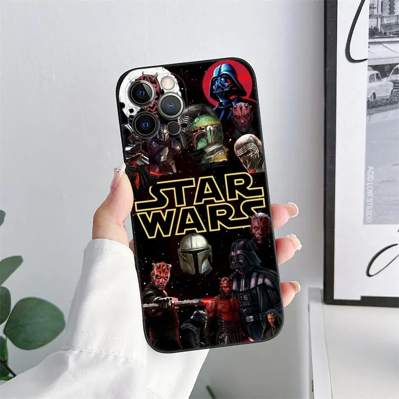S-Starwars Kyloren Hansolo Themed Phone Case Cover - Sleek Design and Durable Protection