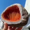 Natural Goethite Symbiotic Cluster, Quartz Crystal Energy Mineral Cluster, Mineral Reiki Healing Ore, Degaussing Decoration 3