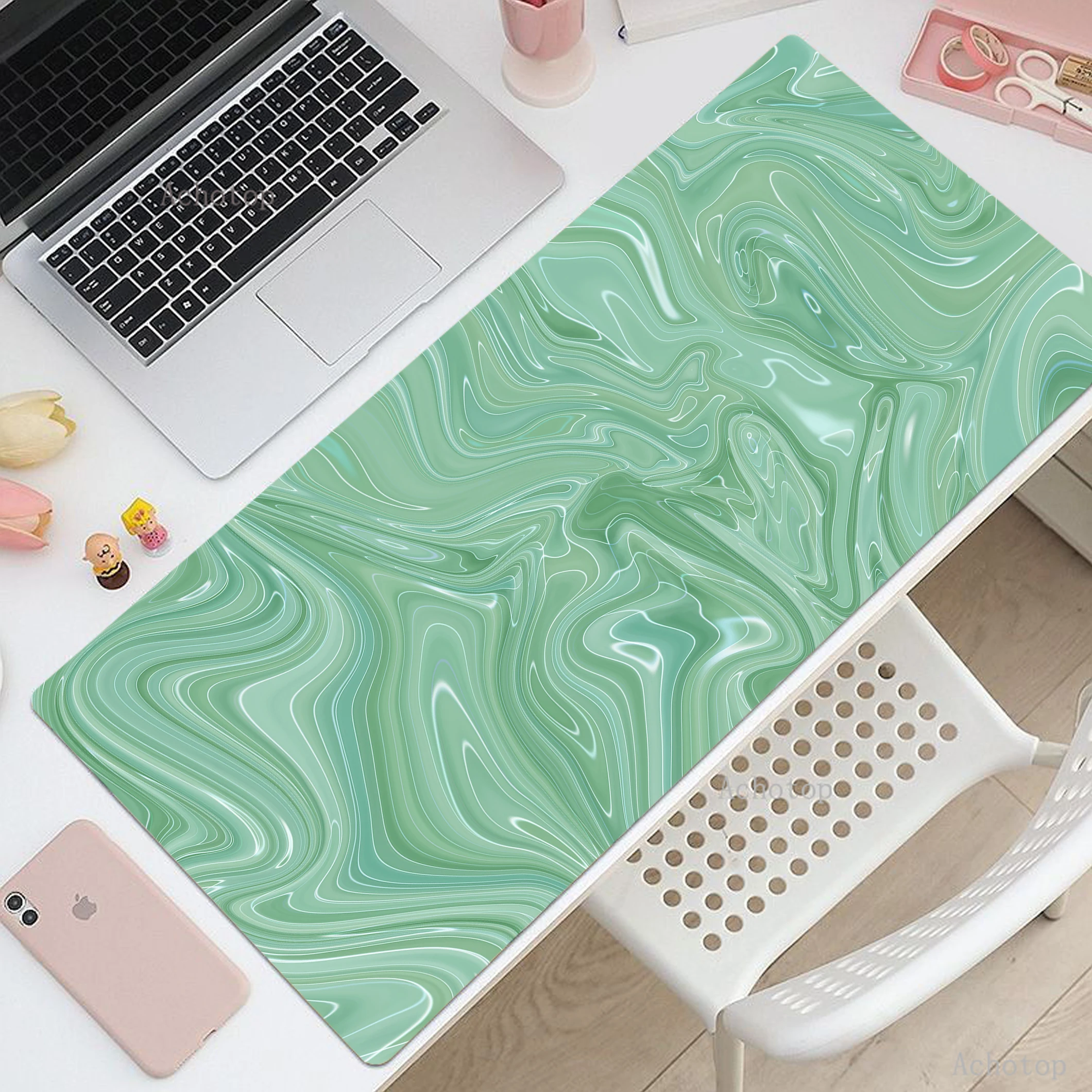 

Strata Liquid Mouse Pad Gamer Game Accessories Mouse Mat Large Rubber Deskmat Office Table Carpet Locking Edge Computer Mousepad