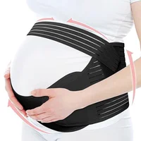 Femmes enceintes soutien ventre bande dos vêtements ceinture réglable taille soins maternité Abdomen orthèse protecteur grossesse 2