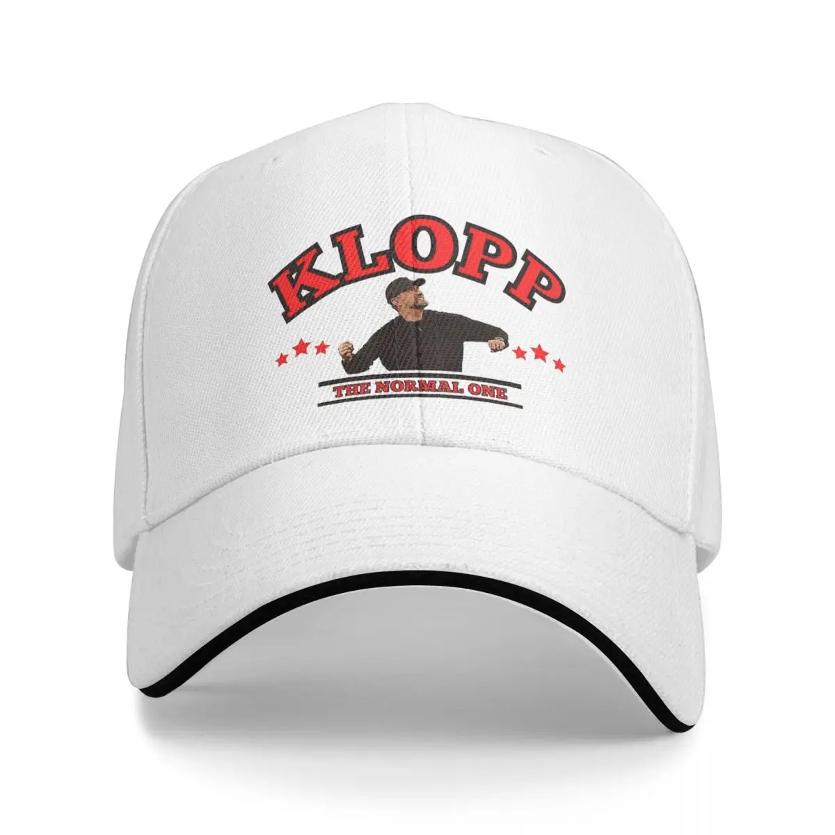 

Jurgen Klopp The Normal One Baseball Cap Casual Sandwich Hat Men Women Adjustable Sun Cap Outdoor