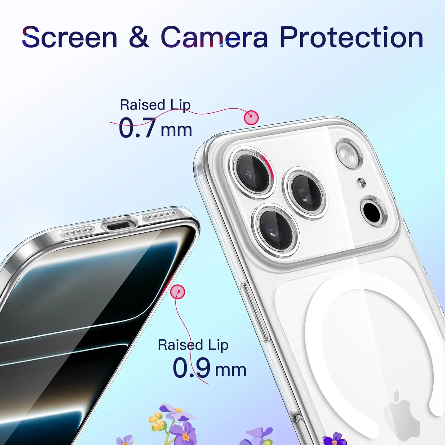Magnetic Slim Case for IPhone 17 17Air 17Pro Max for MagSafe Charging Lens Protection Phone Cases Protective Phone Shell Cover