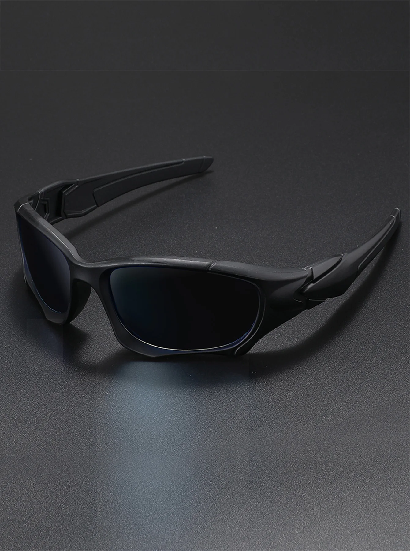Lunettes de soleil polarisées sport courbées pour hommes et femmes pêche résistance aux chocs