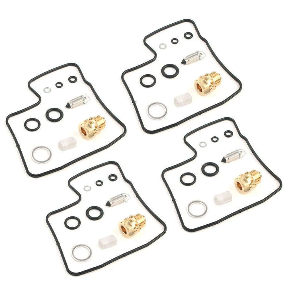 새로운 기화기 카브 브라스+고무 자동차 액세서리 혼다 ST1100 ST1100A용 플로팅 니들 시트 예비 세트