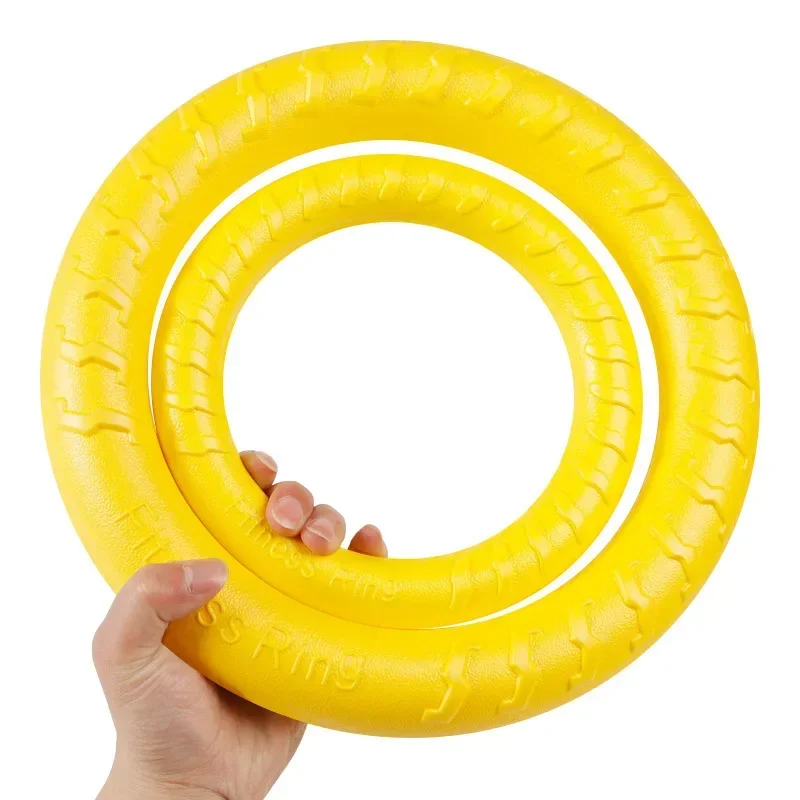 Dog Training Pet Ball Gnawing Pull Ring Pet Toy Disc EVA Foam Bite Resistant Dog Toy dog chew toys