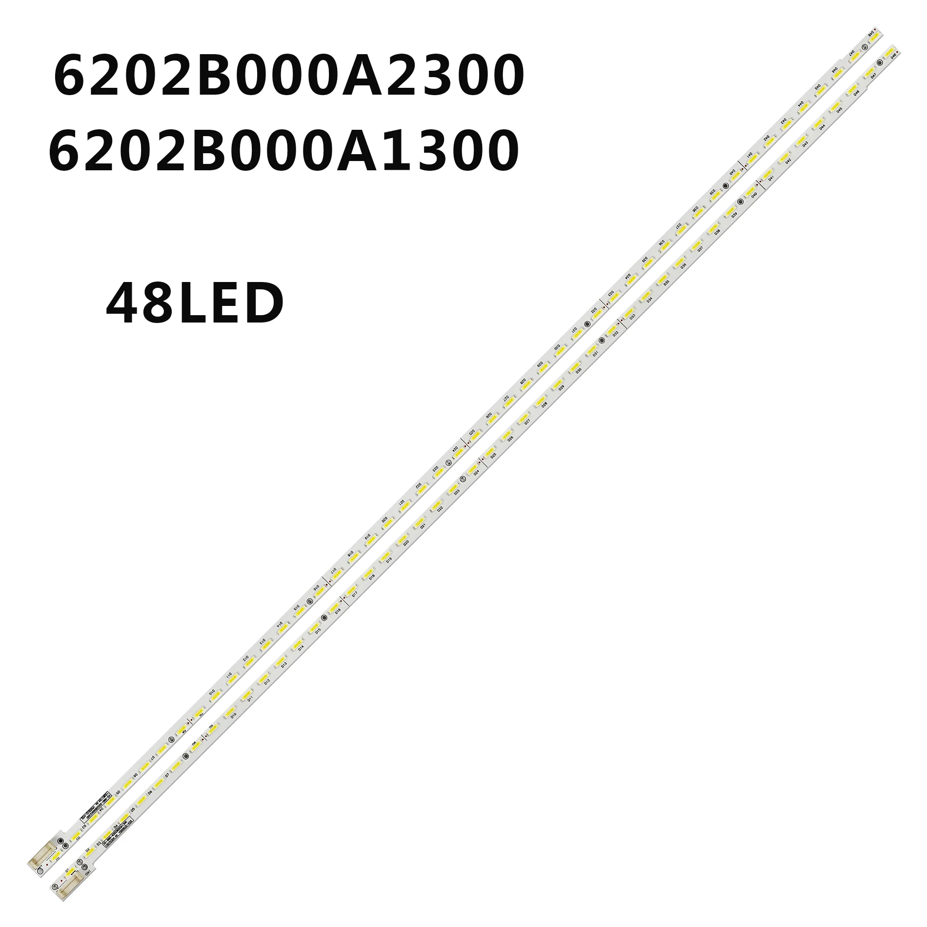 Tiras de Luz de Fundo Led 48 Lâmpada para lg 50uf830v 50uh635v 50uh630v 50uf8300 50uf8307 V500dj2-ks5 M0009f1n31a Led50t60u