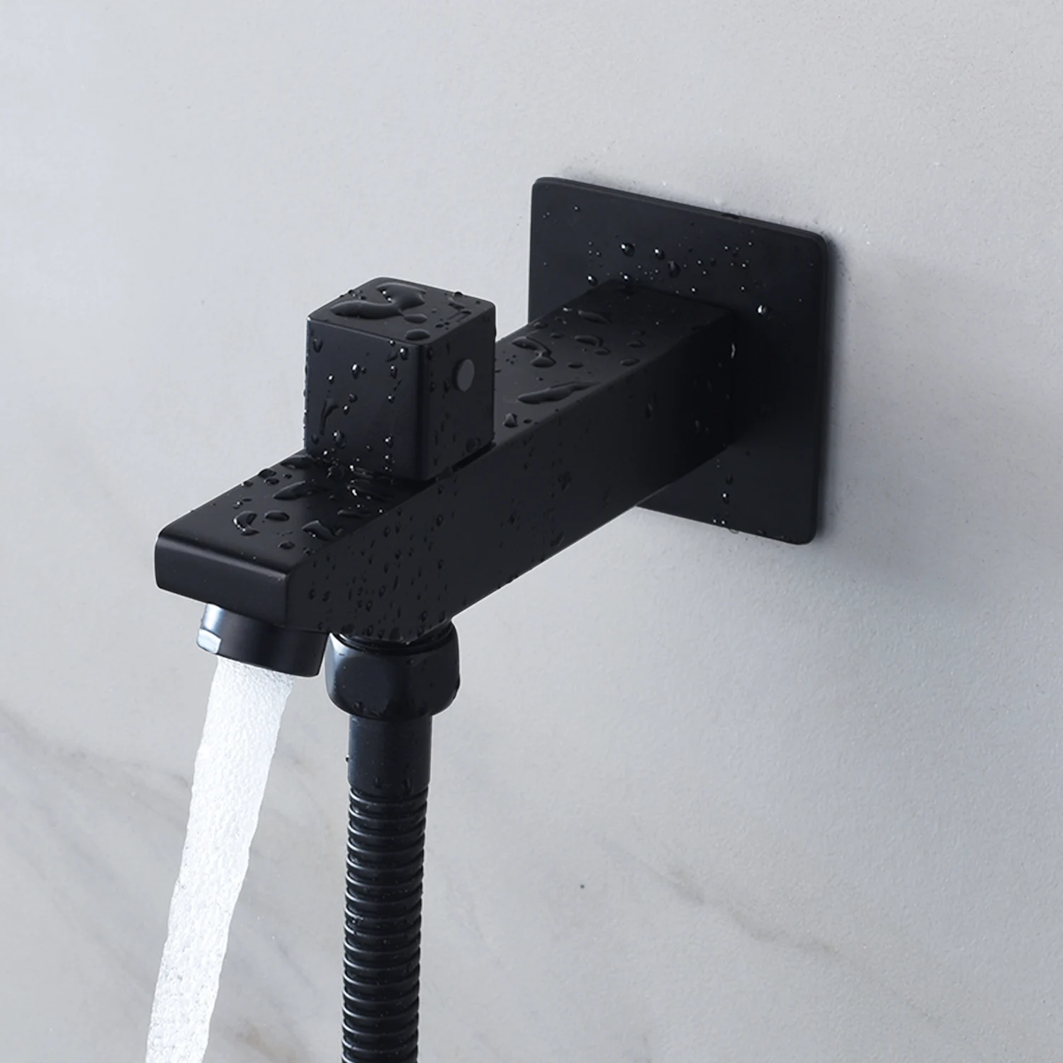 Shower Head Shower Set Matte Black LED Shower Head Panel Rain Waterfall Shower System Set Lateral Jet With Thermostatic Mixer Valve Diverter