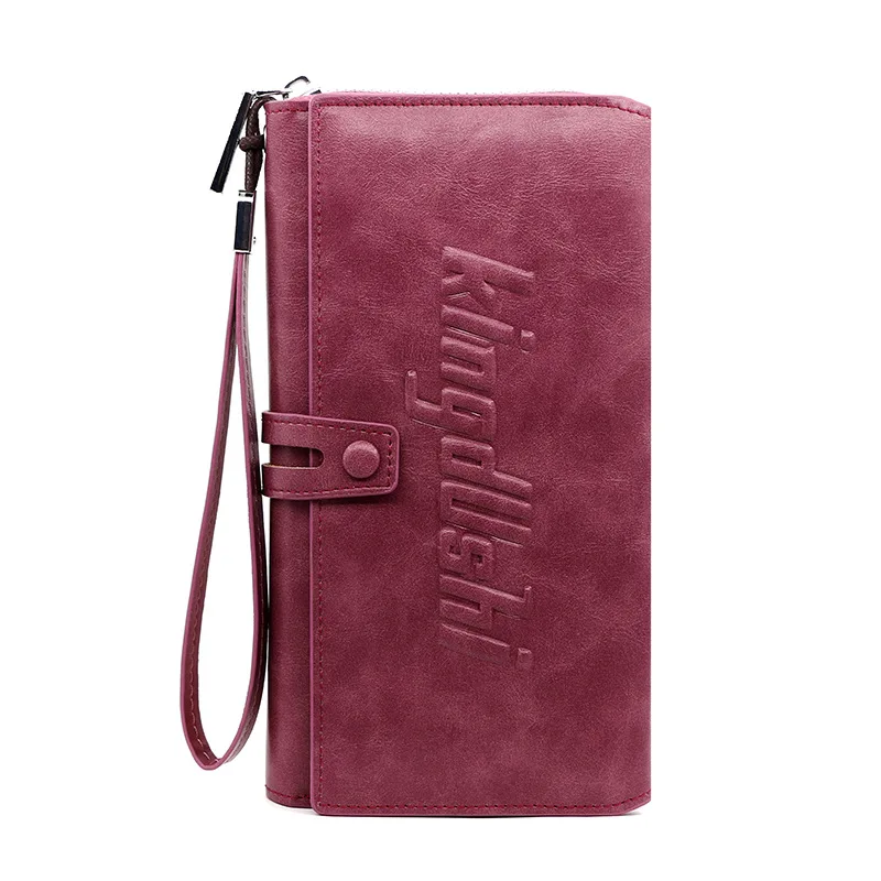 New Men's Long Wallet Fashion Simple Carrying Bag Multi-card Card Bag Multi-functional Large-capacity Bag for Men