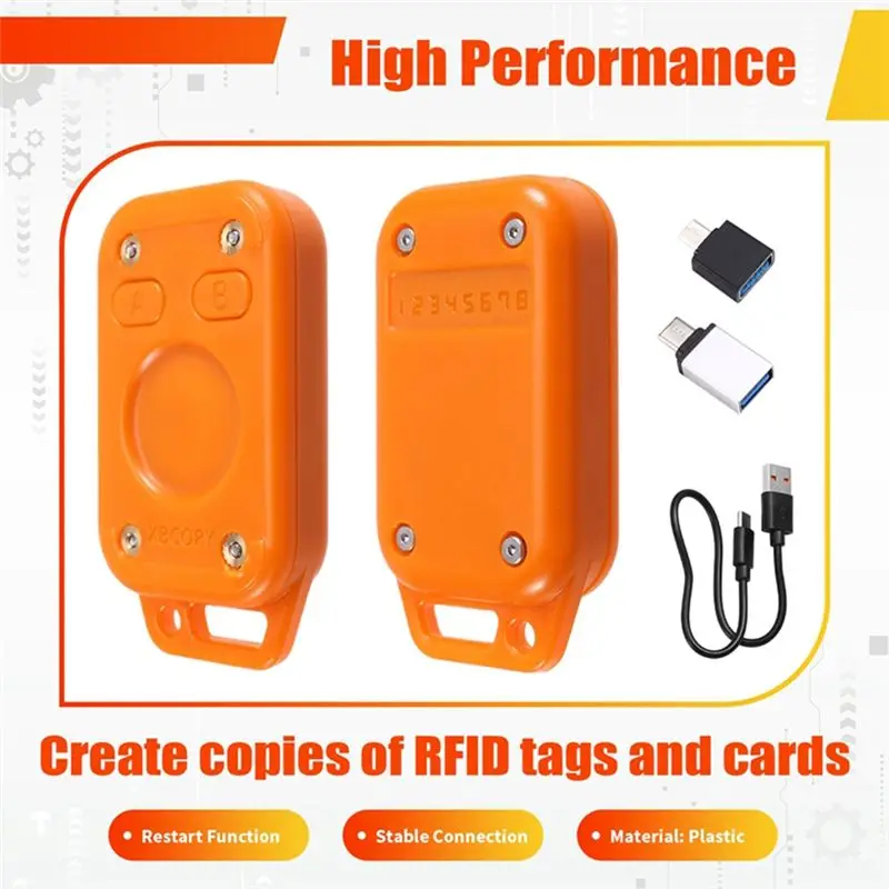 A42Z-Restart 카멜레온 V2.0 RFID 에뮬레이터 125Khz 13.56Mhz 스마트 칩 리더+5CUID 화이트 카드 카멜레온 울트라 카드 복제기