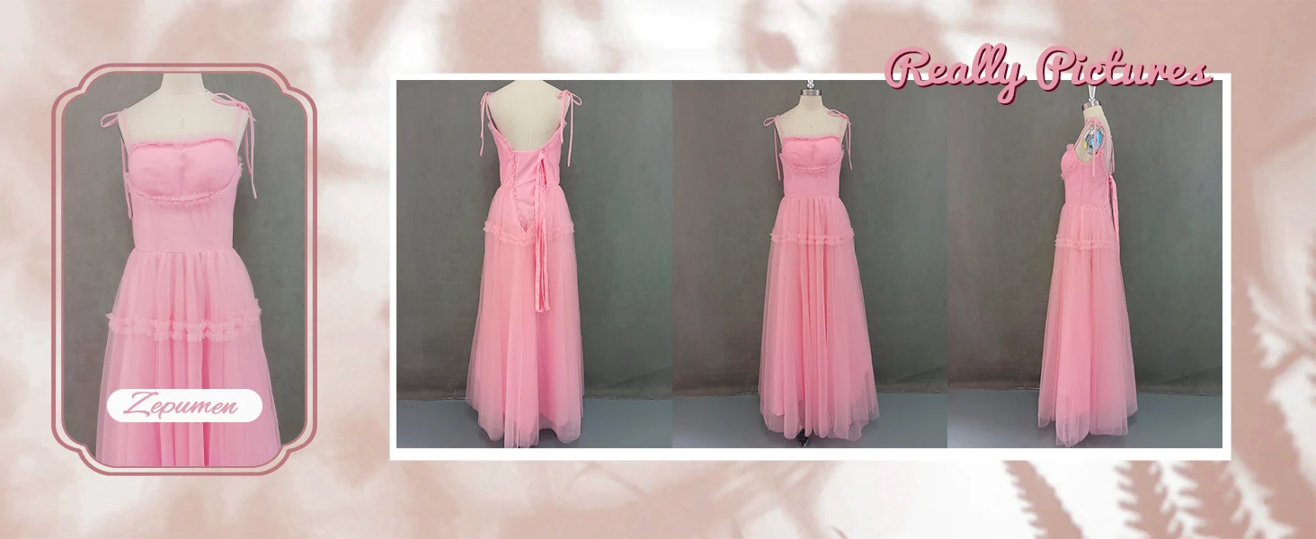 tulle prom dress