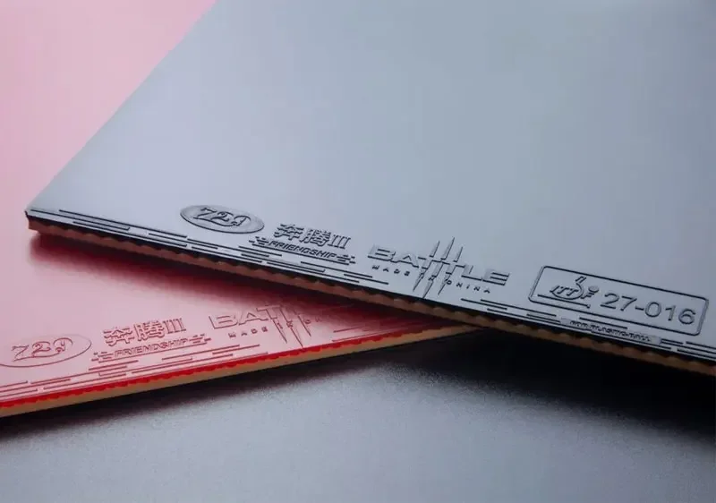 Description Picture 2 of itemPing Pong Rubber Friendship 729 Table Tennis Rubber Pentium 3 Provincial Team Table Tennis Racquet  Pentiume Rubber Cover