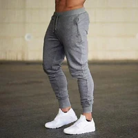 Summer Running Training Simple Solid Color Pencil Pants Men's New Commuting Thin Section Fitness Sports Trousers Casual Leggings 2