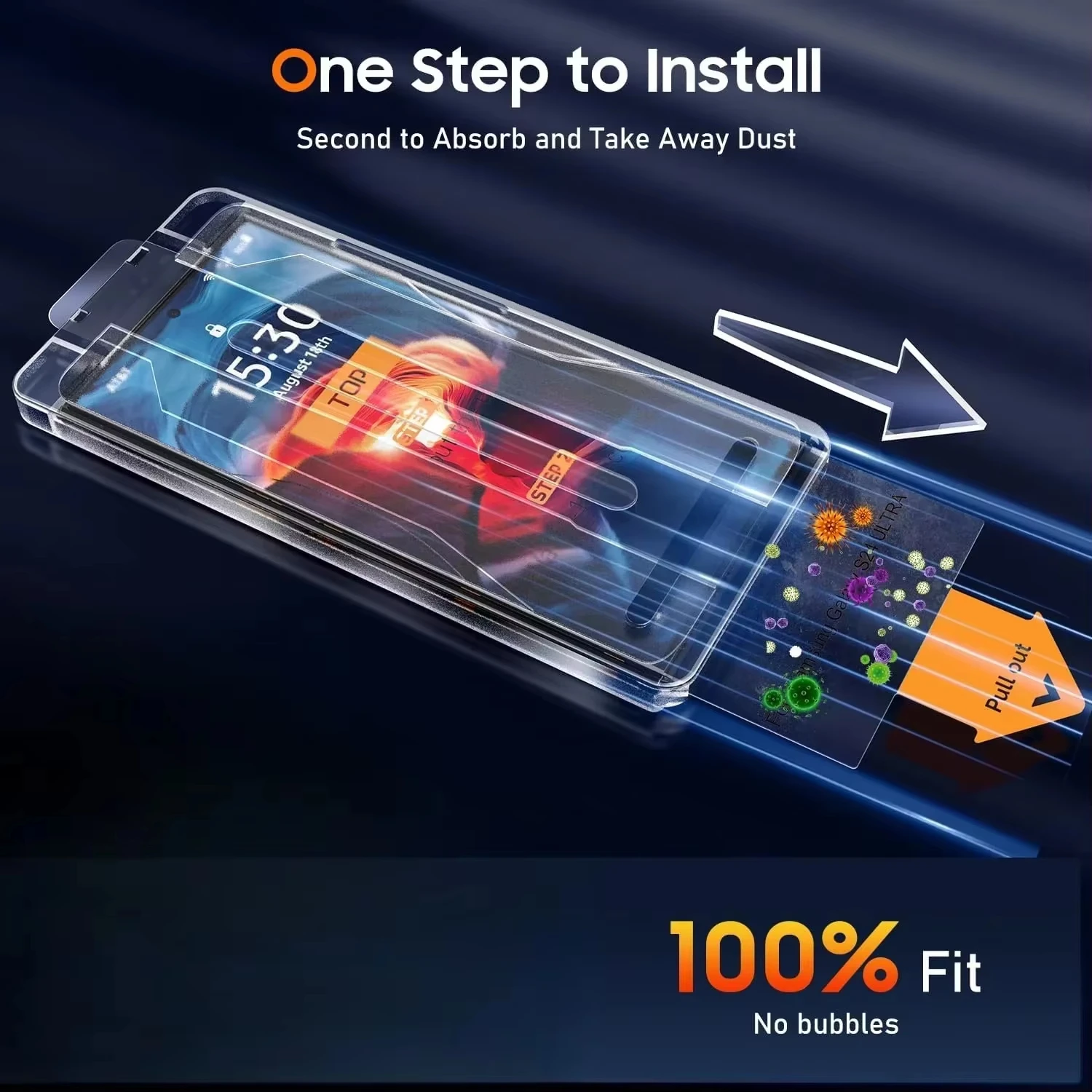 Premium Tempered Glass Screen Protector for Samsung Galaxy Smartphones