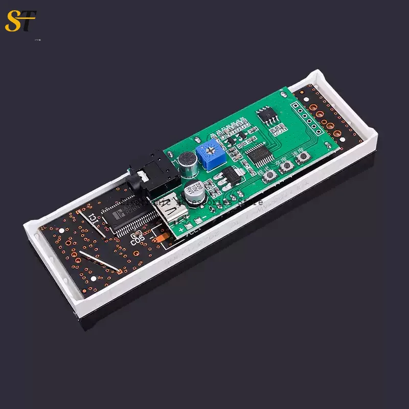 LED 오디오 스펙트럼 디스플레이, 음성 제어 음악 스펙트럼, 리듬 조명, 차량용 USB 5V