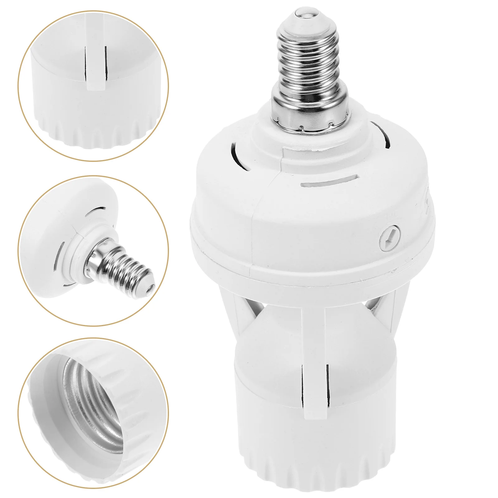 

Induction Lamp Holder Bulb B22 To E27 E14 To E27 Smart Adapter LED Chandelier Light Bulbs Human Sensor PC Motion Outlet
