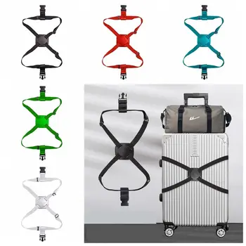 크로스 스트랩 수하물 버클 스트랩 시트 벨트 포장 테이프, 수하물 벨트 브래킷 스트랩, 여행 액세서리, 여행 가방 안전 버클 벨트