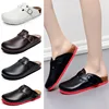 Cork Shoes 2023 New Camel Classic Closed Toe Mule Slippers PU Leather Fashion Sandals Man Women Unisex 35-46 2