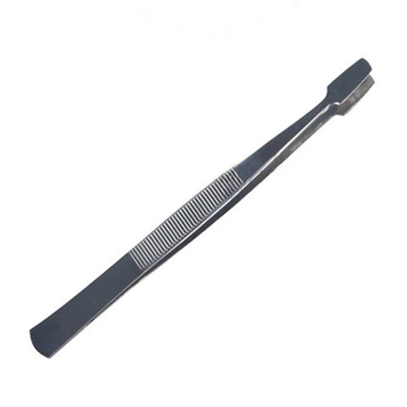 

Stamp Tweezers Stamps Collecting Collection Philately Collector Tools Straight Tip Tongs Stainless Steel Anti-Slip Grip