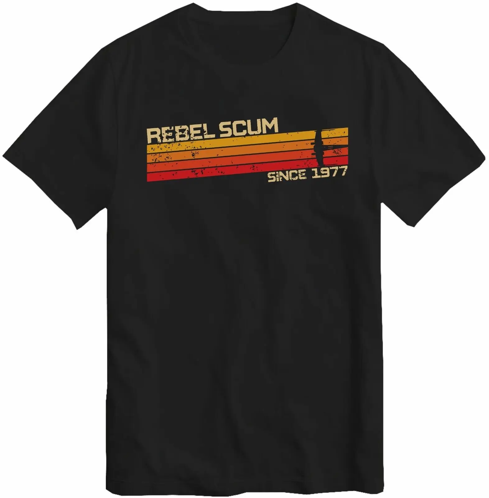 Rebel Scum 1977 Iconic Movie Quote T Shirt Regalo Top