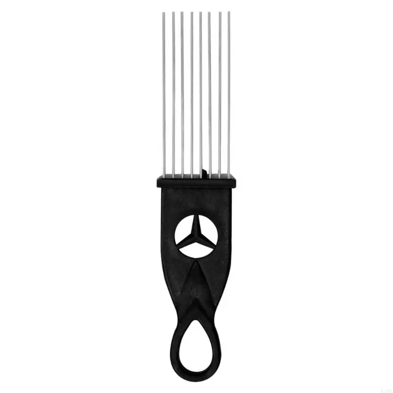 L38F Metal Guiro Instrument with Scraper Set Musical Guiro Training Tool Shaker