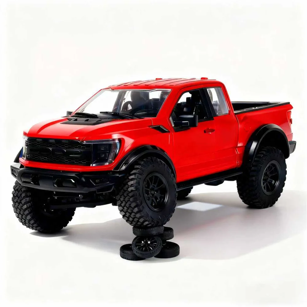 Hstar R12-01Q F150 RTR 1/12 2.4G 4WD RC카 2단 변속 락 크롤러 오프로드 트럭 금속 드라이브 샤프트 기어 차량 모델 장난감