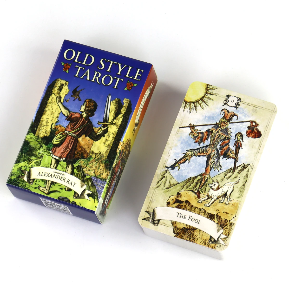 Old Style Tarot Cards For Family Party High Quality Fortune Telling Divination Tarot Deck 78 Cards Deck With PDF Guide Card Game 3