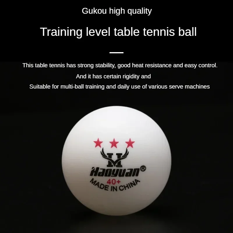 60PCS 3-Star Ping Pong Balls 3