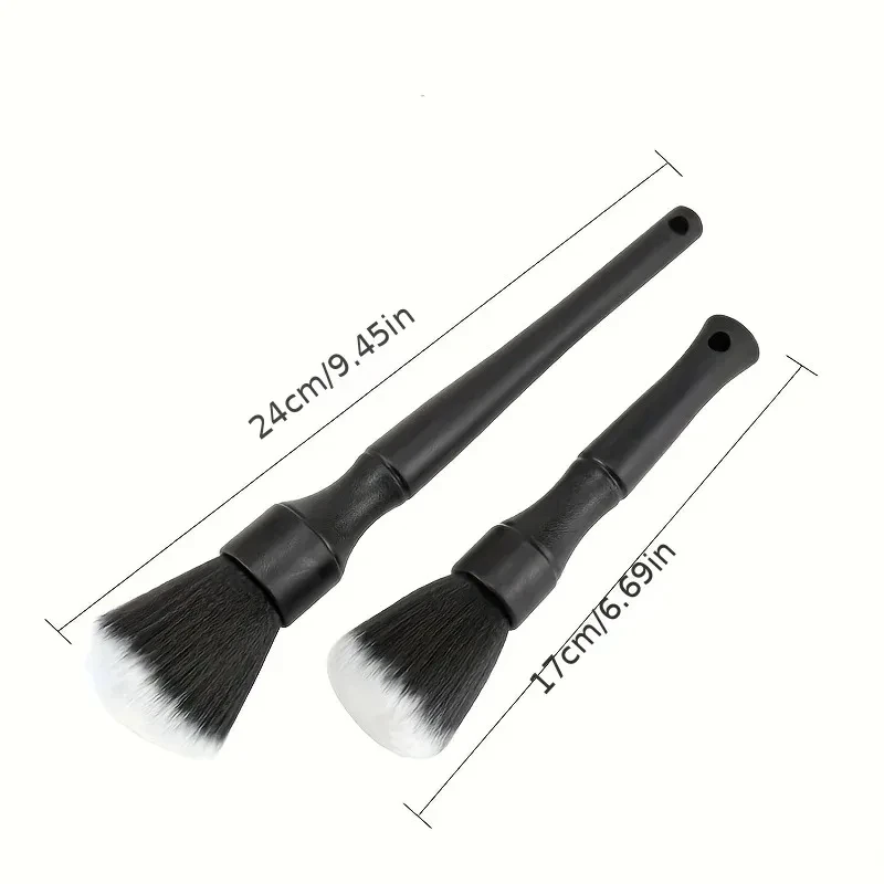 1pcs Car Interior Detailing Brush Soft Bristle Cleaning Brush Motorcycle CarCleaning Tool Auto Detail Dash Duster Brush BEST SELLERS