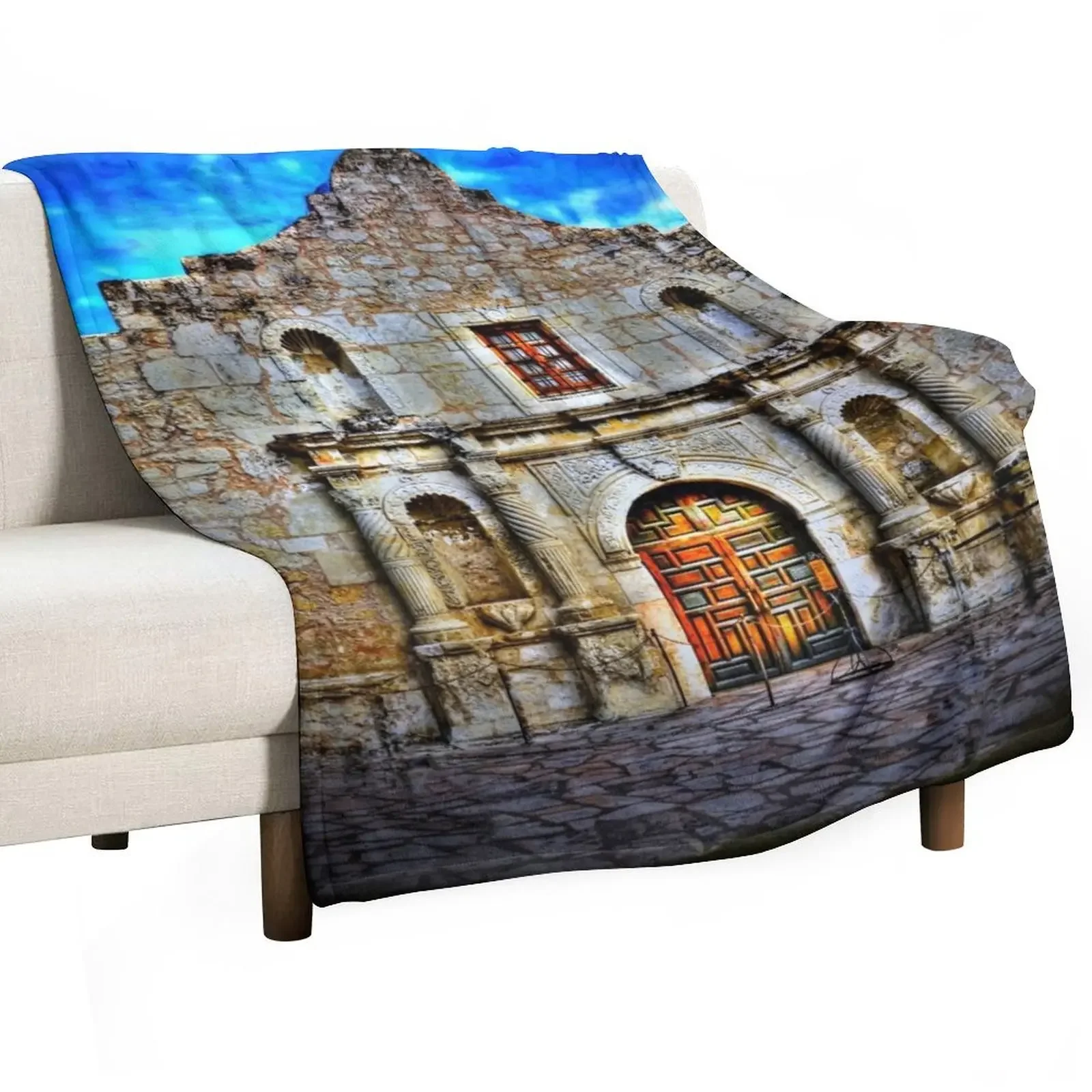 

The Alamo Throw Blanket Blankets For Bed Personalized Gift Blankets