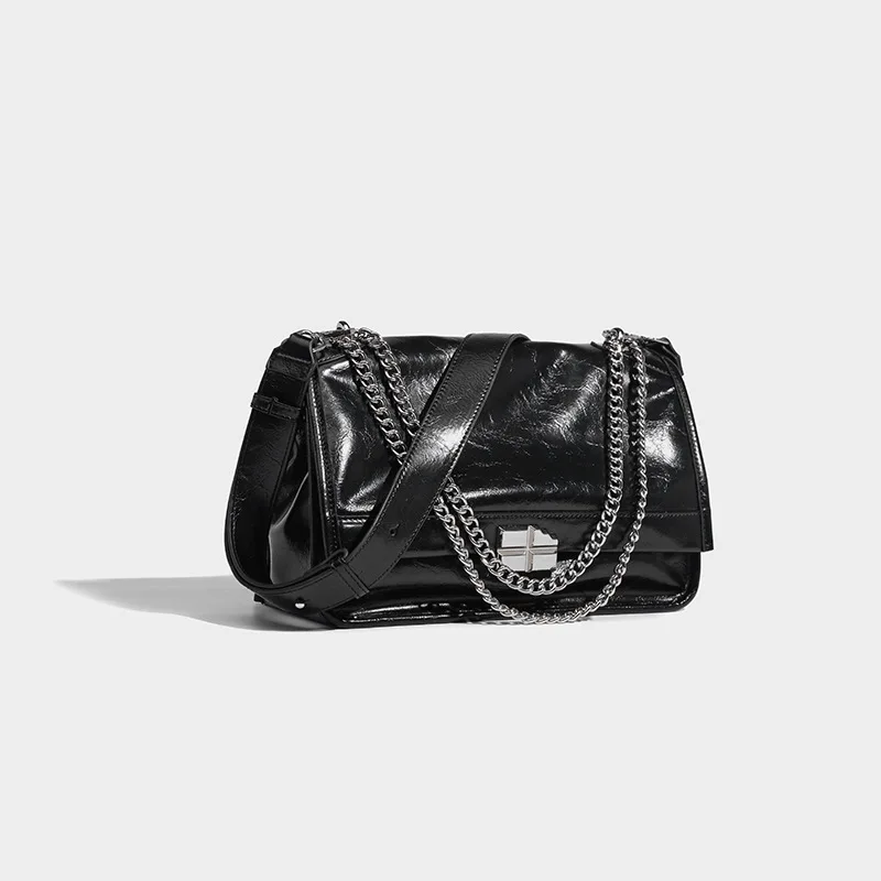 2023 New Designer Chains Handbags Women Bag Fashion Soft PU Leather Women Shoulder Bags Large Luxury Female Crossbody Tote Bag