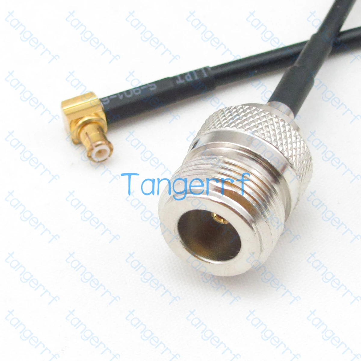 

MCX male right angle 90 degree to N female jack RF Pigtail Coax RG174 Pigtail Antenna Extension RF LOW LOSS Coaxial Tangerrf