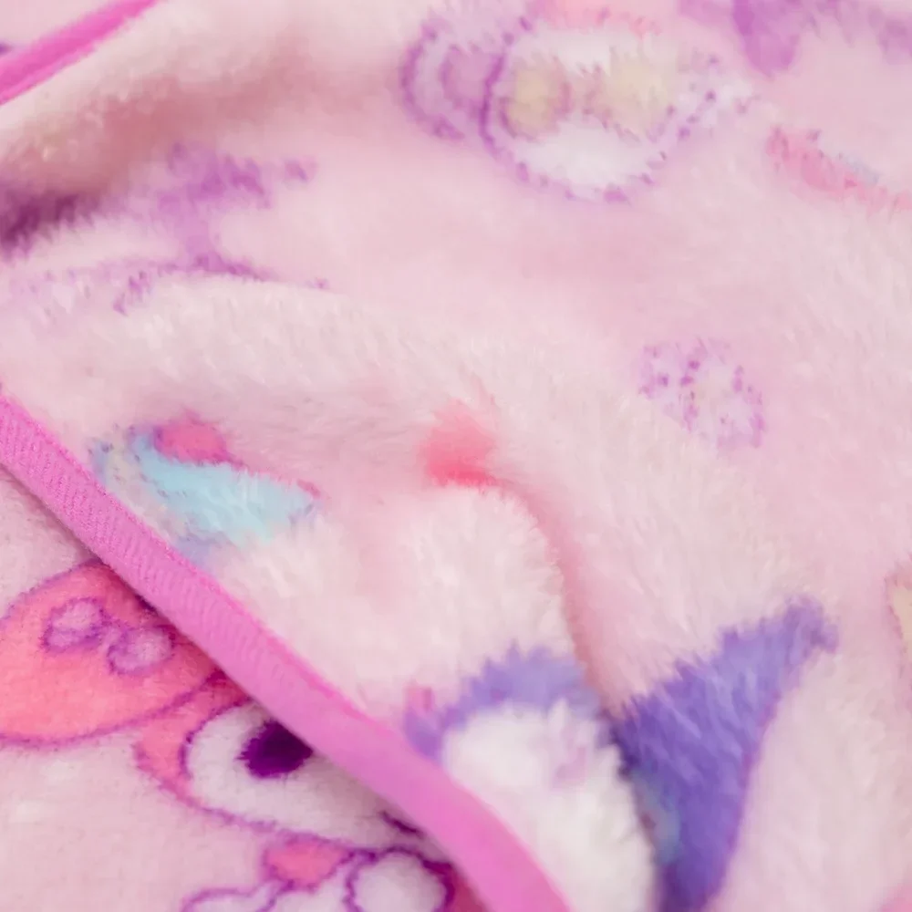 Hello Kitty Throw Blanket Cute Cat Kawaii Blankets for Beds Anime Printed Cartoon Coral Velvet Winter Thickening Keep Warm Quilt 4