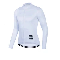 Men Cycling Jerseys White Long Sleeves Autumn Cycling Clothing MTB Pro Team Bike Shirts Bicycle Clothes 1