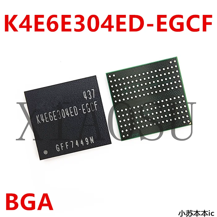 

(1-2 шт.) 100% новый K4E6E304ED-EGCF BGA чипсет частиц памяти