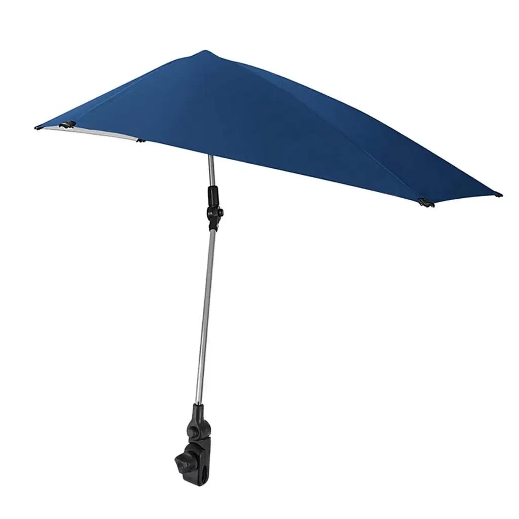 Adjustable Umbrella Parasol Canopy for Bleachers Camping Hiking Beach Chair Umbrella Large Chair With Canopy Shade 6 Adjustable Umbrella Parasol Canopy for Bleachers Camping Hiking Beach Chair Umbrella Large Chair With Canopy Shade 6