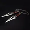 Valorant Weapon Melee Kuronami No Yaiba Ninja Kunai Game Weapon 16CM Metal Model Samurai Sword Desktop Ornaments Crafts Boy Toy 4