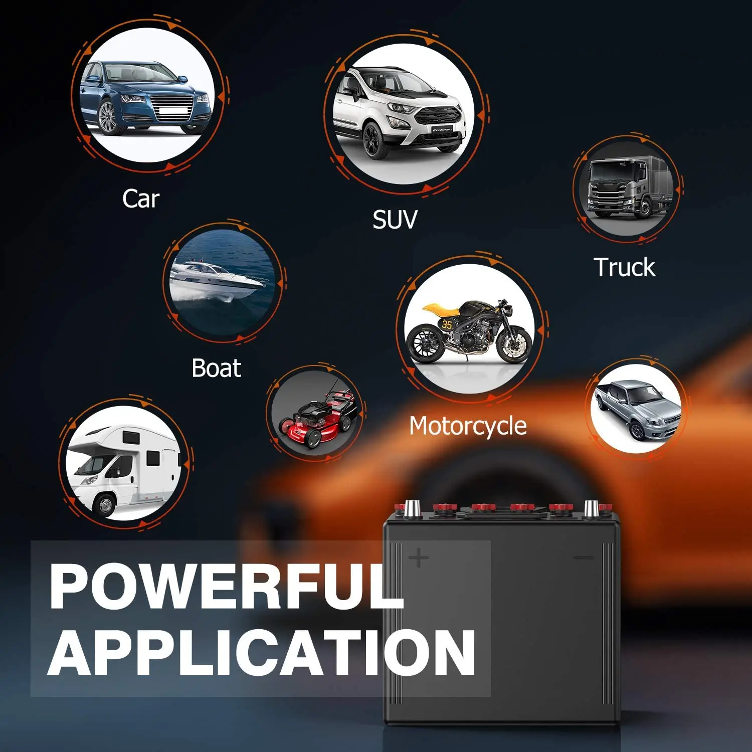 Battery Monitoring Tester ANCEL BST200 12V Car Battery Tester 100-1100 CCA Automotive Battery Analyzer Tool Digital Analyzer for Car Truck Motorcycle