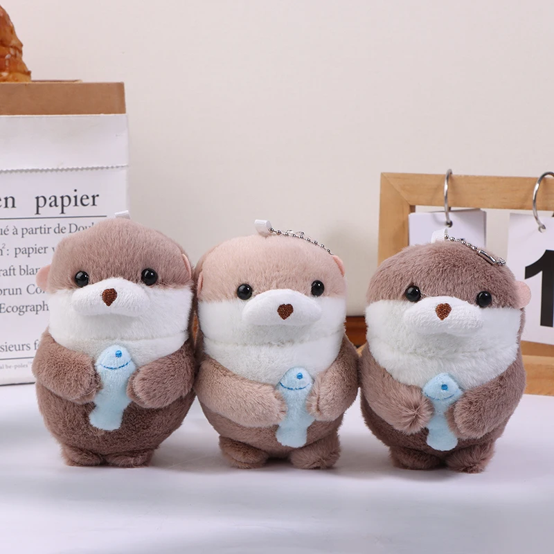 Otter Doll Plush Toy Mini Doll Table Decoration