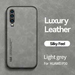 Magnetic Shockproof Silicone Phone Case with Car Holder Attachment for Mate 20X (Light grey)