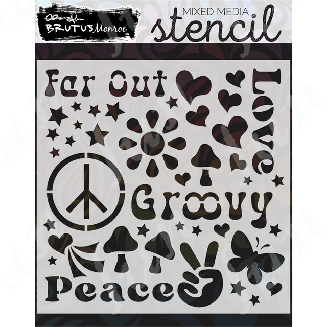 Stencils  Scrapbook Supply