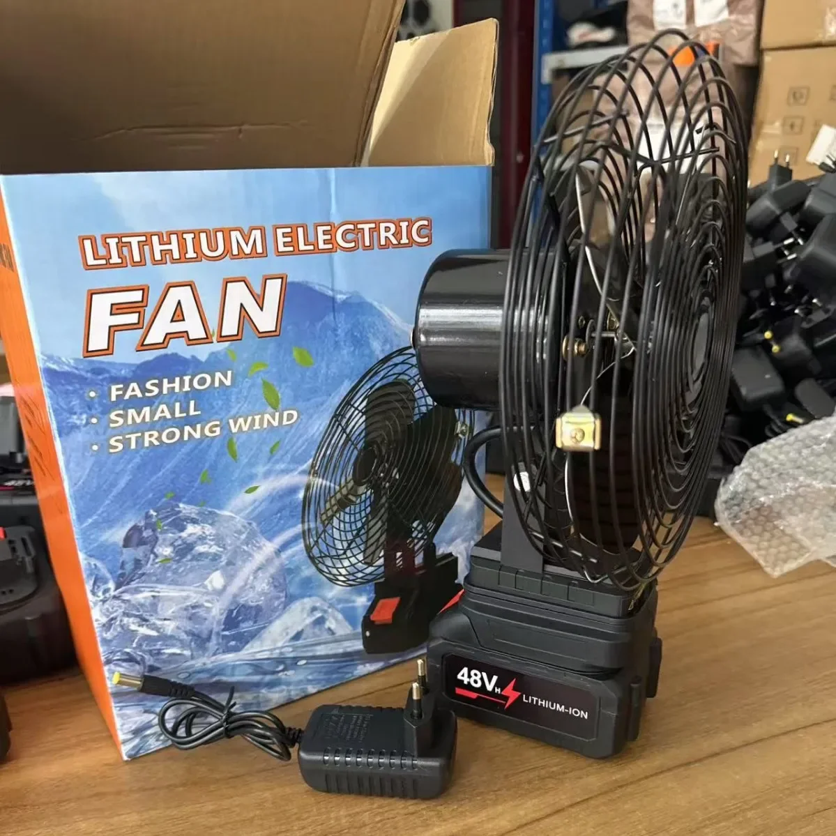 48V Rechargeable Electric Fan