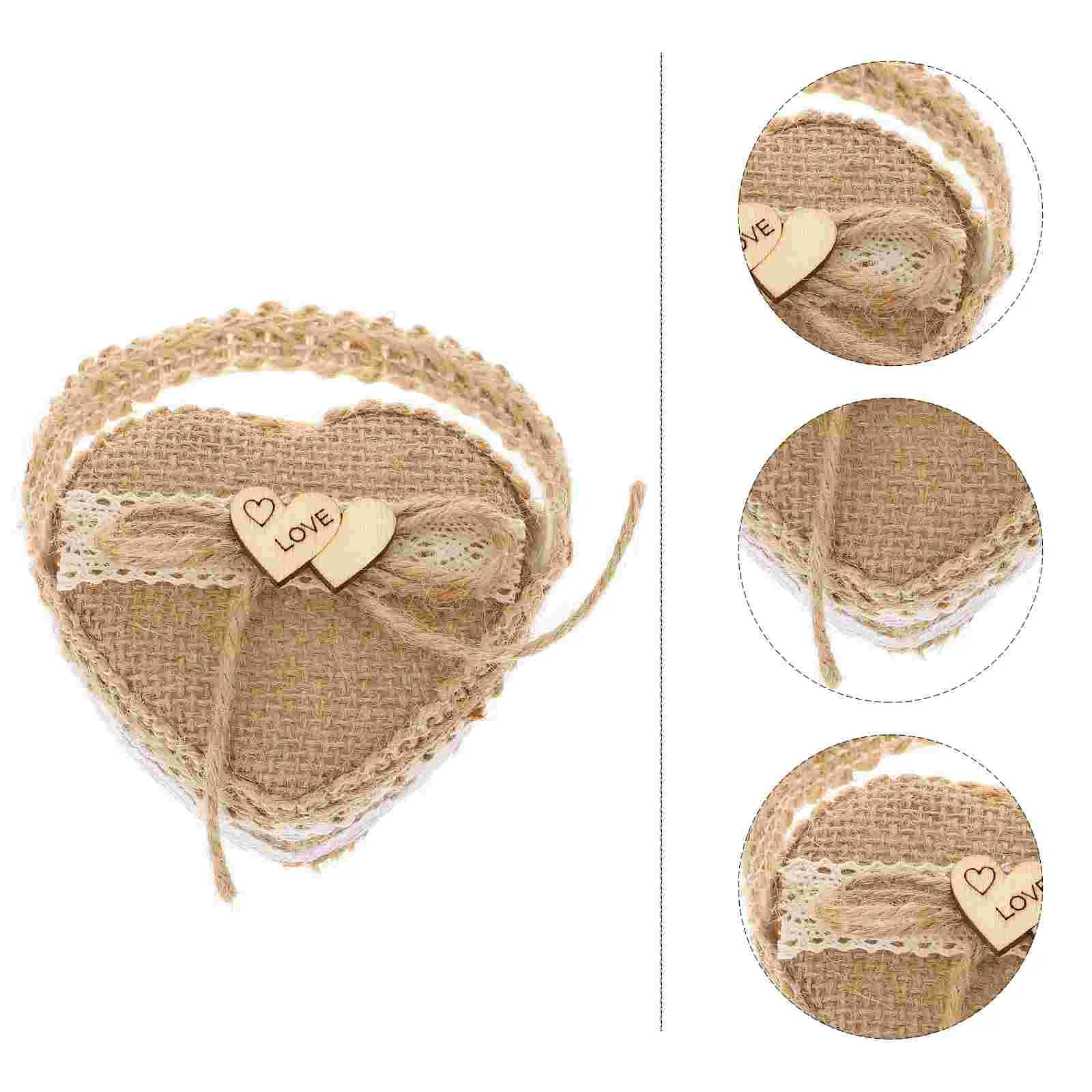 

1pc Creative Wedding Ring Basket Practical Wedding Ring Box Handy Ring Basket