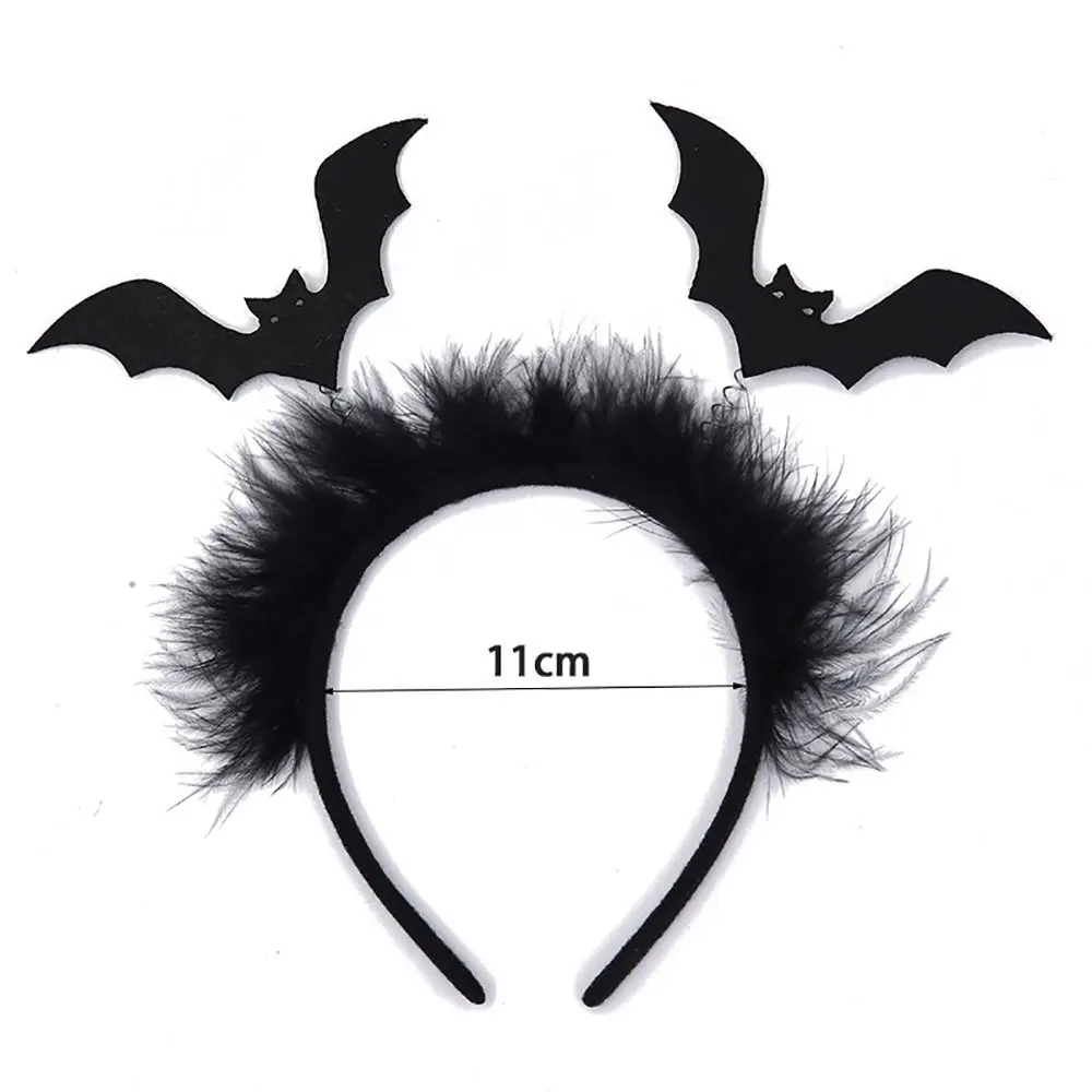 1pc Black Halloween Head Hoop Bat Halloween Bat Headband Funny Headwear for Decor for Party
