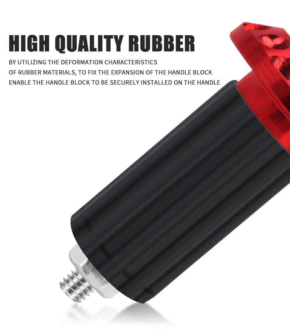 2 stücke Motorrad Griff Bar Ends Stecker Griffe Lenker Stecker Kappen Slider Motor Bike für Honda Yamaha KTM Dirt Bike zubehör – Detail 7