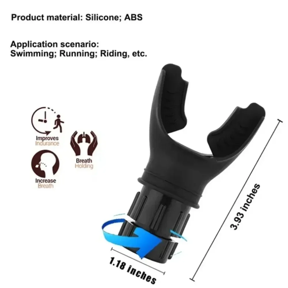 Breathing Exerciser Breathing Trainer Portable Lung Capacity Abdominal Breathing Trainer with Adjustable Resistance Improve Your Lung Capacity and Sleep Quality