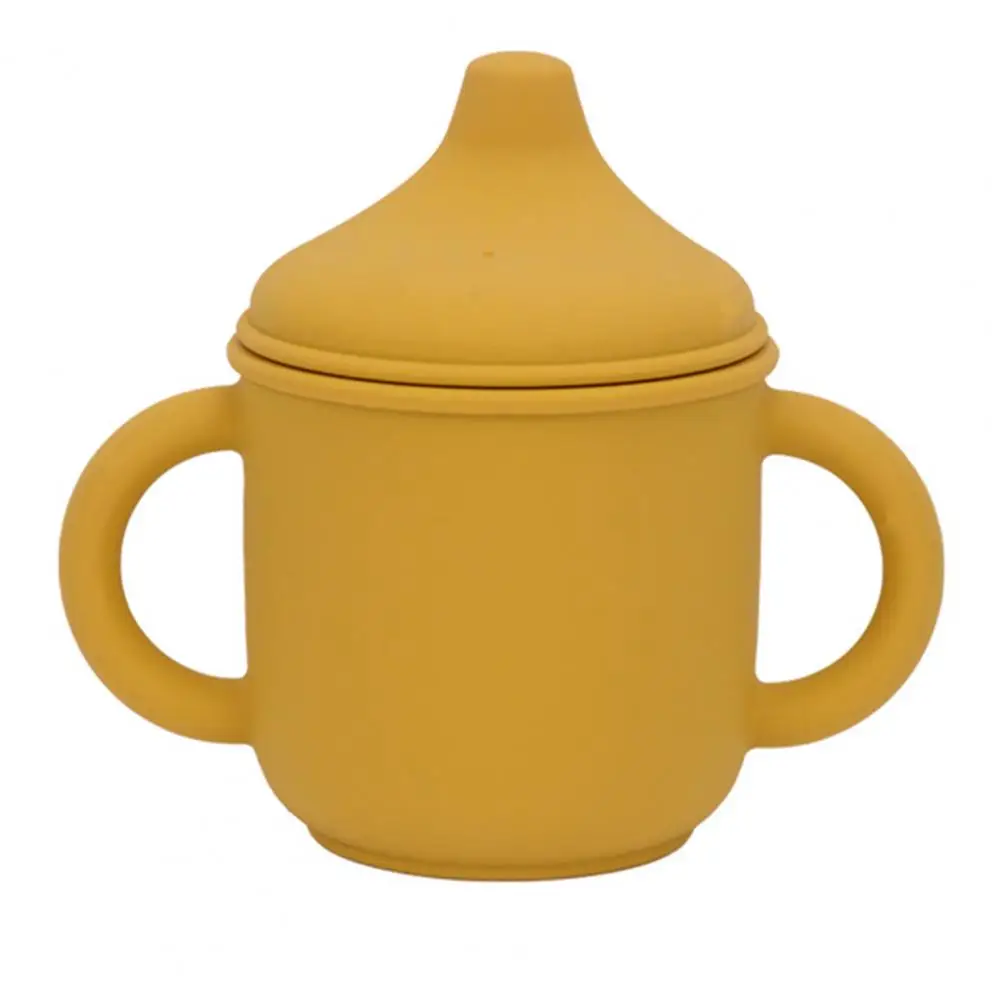 

Baby Sippy Cup Premium Adorable Detailed Double Ear Baby Drinking Cup Infant Supplies Baby Water Cup Learning Drinking Cup