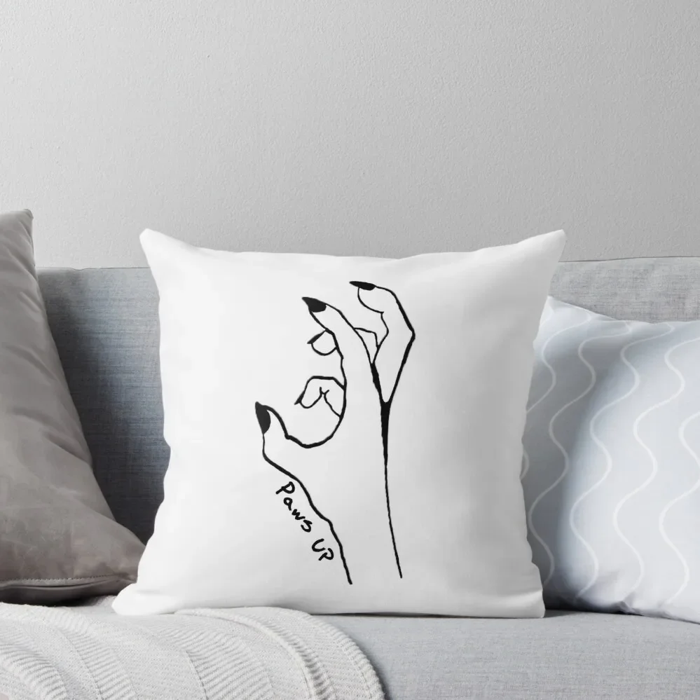 

Put Your Paws Up! Throw Pillow christmas decorations for home 2024 New year