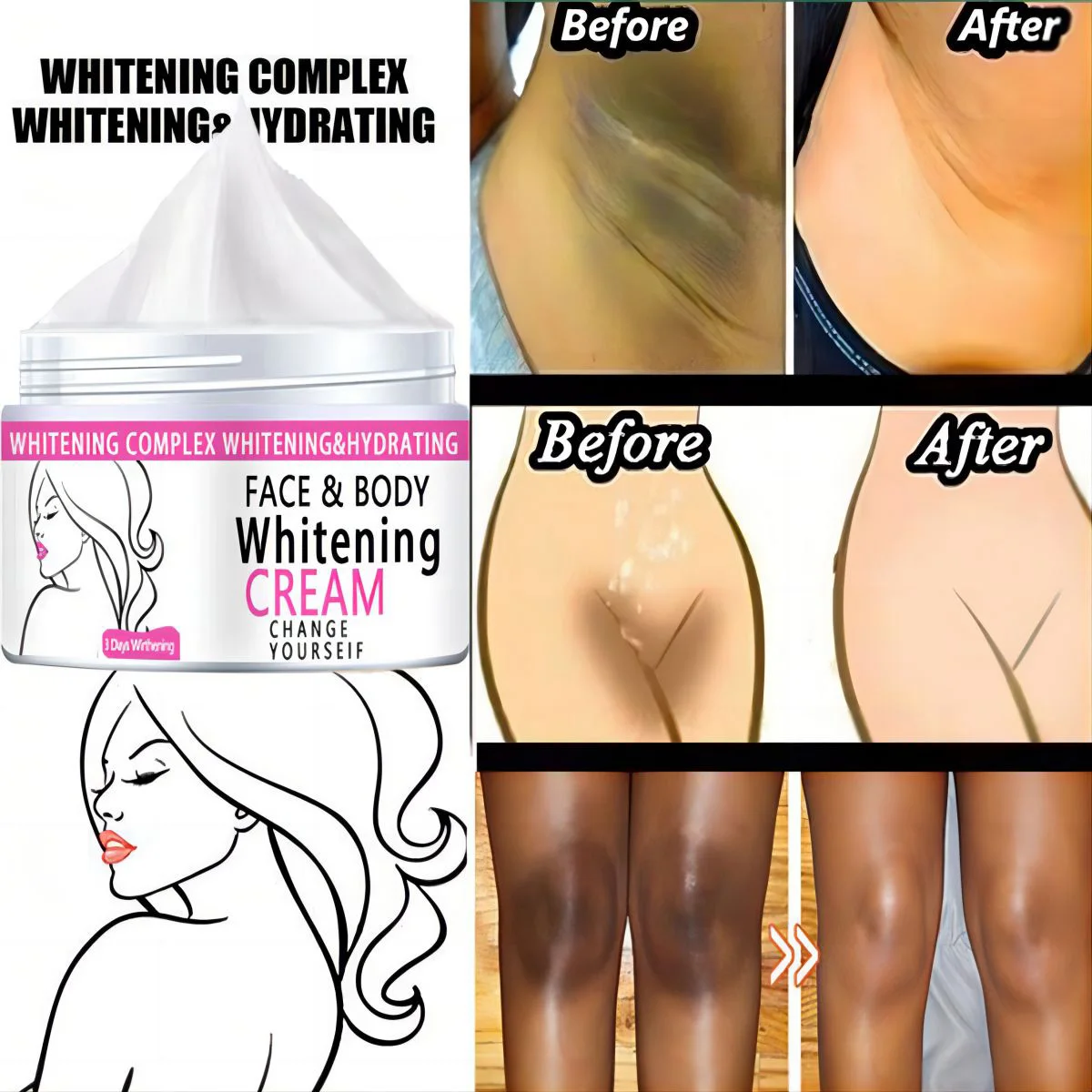 Whitening Body Cream Whitening Cream Body Lotion Brightening Cream For Women Men